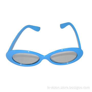 Children's Passive Anaglyph Cinema Glasses for High-Level Cinema
